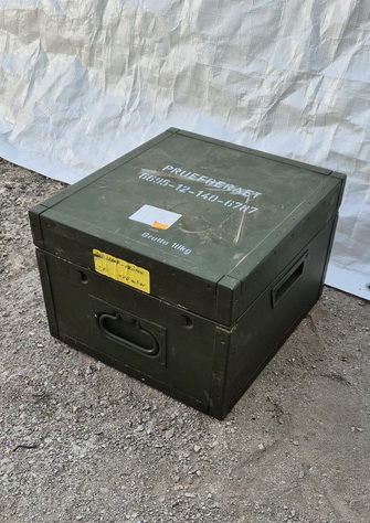 instrumento medico militar prueba aire pulmonar 23x31.5x34.5 1u